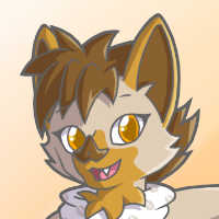 Icon of Walnut the Bat, a tan bat with brown accents and brown hair.
